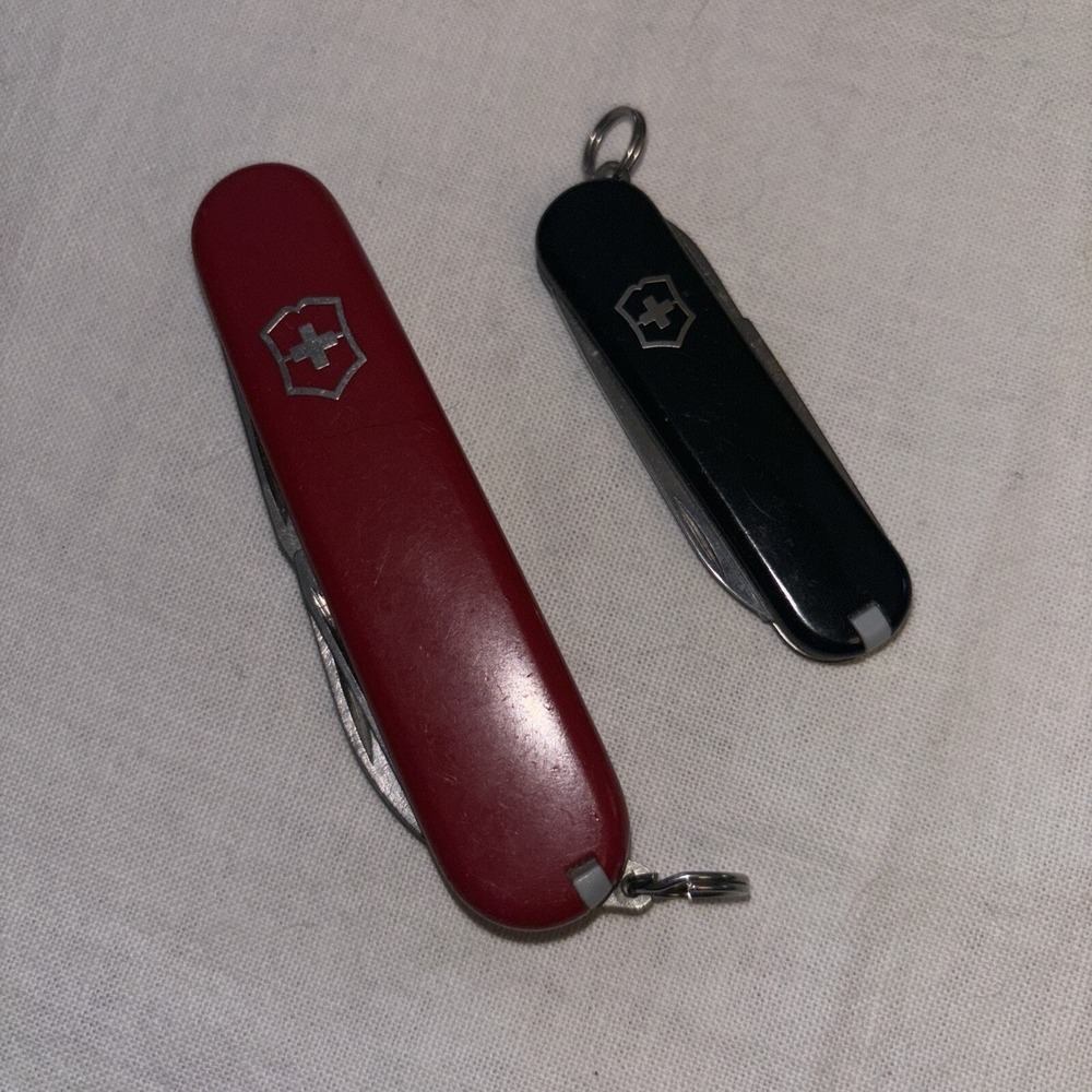 Victorinox Vintage Swiss Army Knife Lot of 2 Knives